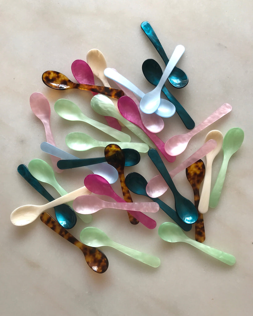 Colourful spoons
