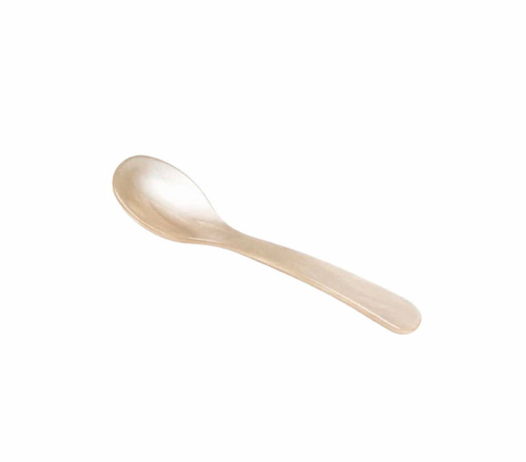 Ivory egg spoon